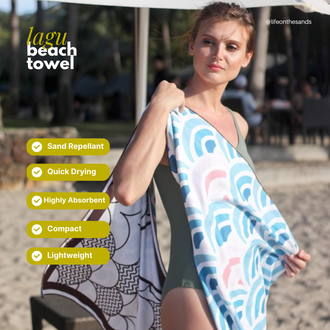 LAGU Multipurpose Beach Towel - Mermaid