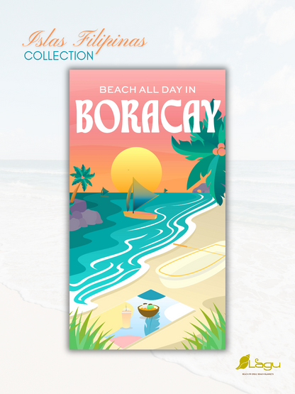 LAGU Microfiber Beach Towels - Islas Filipinas Collection | Lounge Mat, Cover Up, Sarong, Headwrap