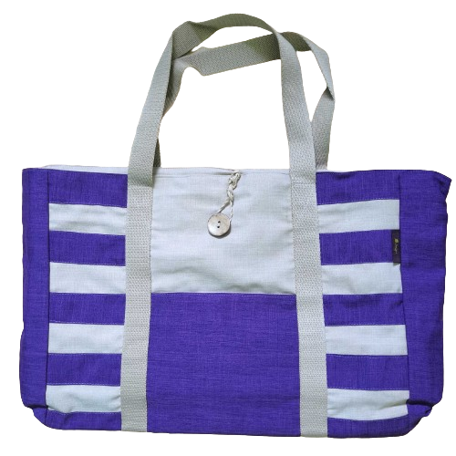 LAGU Beach Friendly Beach Bag Tote - Raya Collection | Sand Repellant Carryall Bag, Reusable Bag