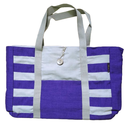 LAGU Beach Friendly Beach Bag Tote - Raya Collection | Sand Repellant Carryall Bag, Reusable Bag